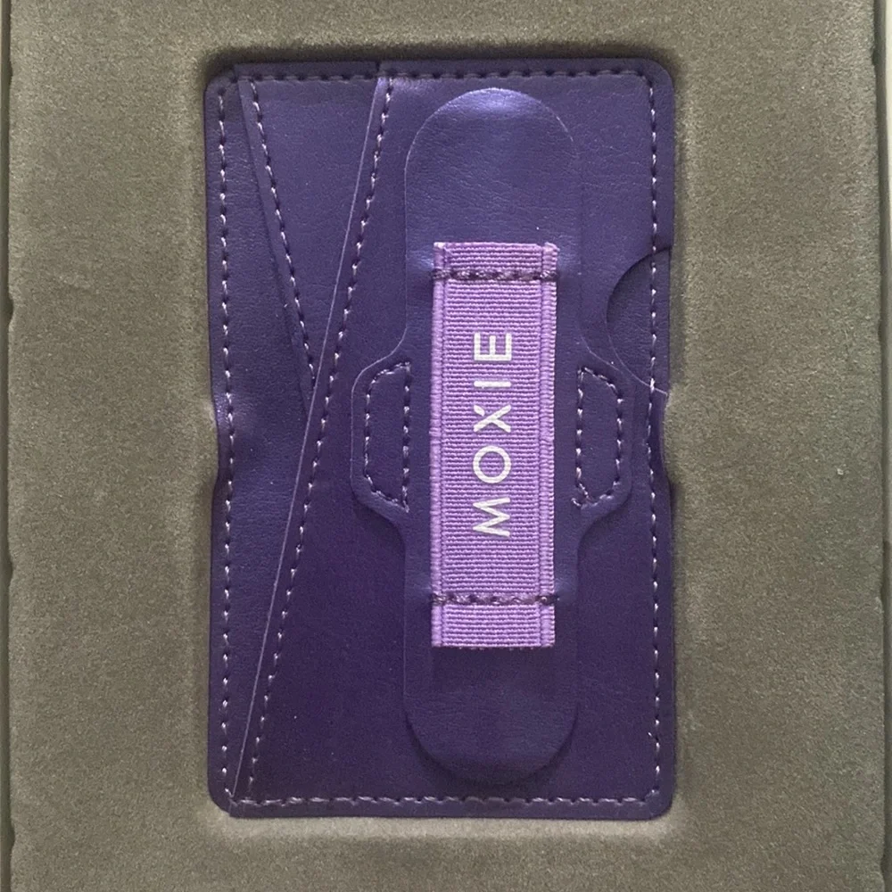 Purple moxie 3 in 1 phone wallet